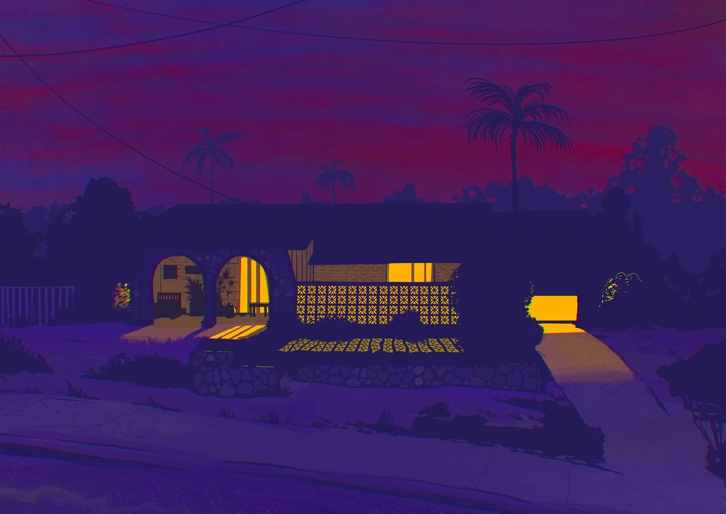 Portrait of a House Art Prints