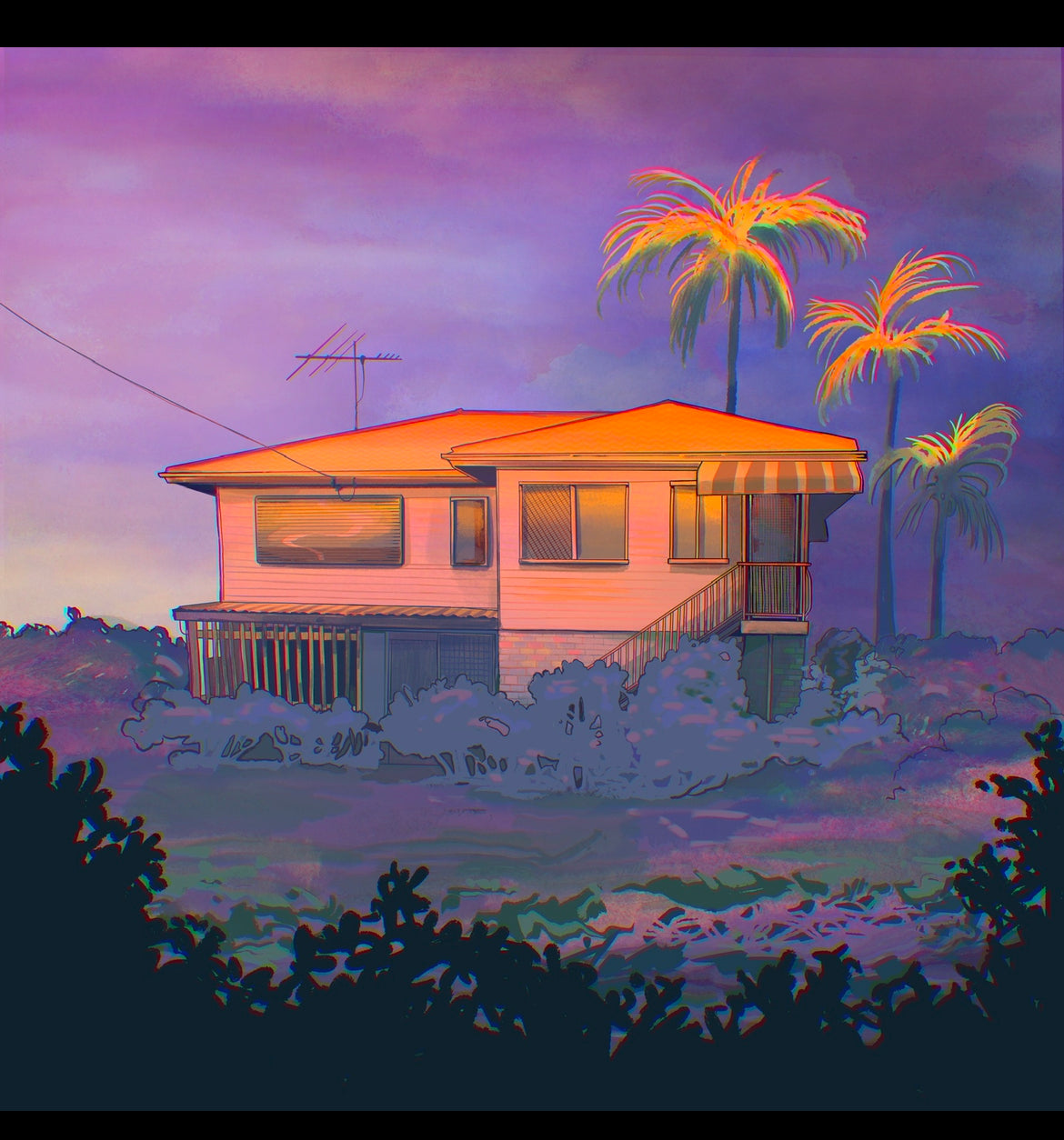 Portrait of a House Art Prints