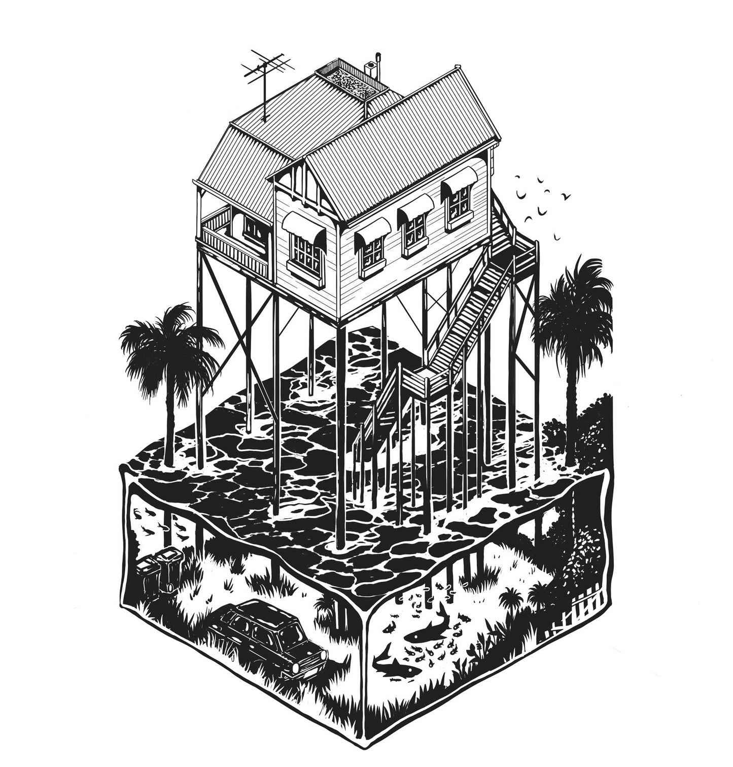 Swamp City Tee