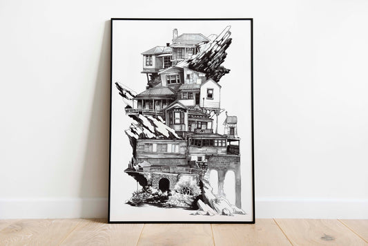 'The Quarry' Fine Art Print