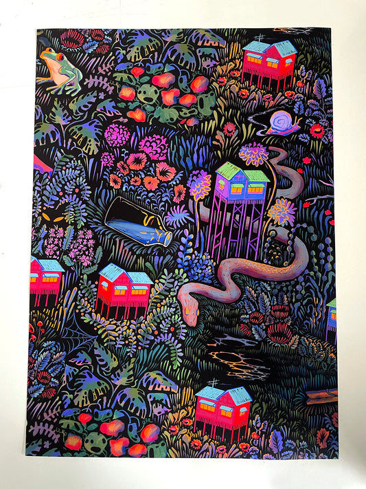 Milton 1991 Art Print