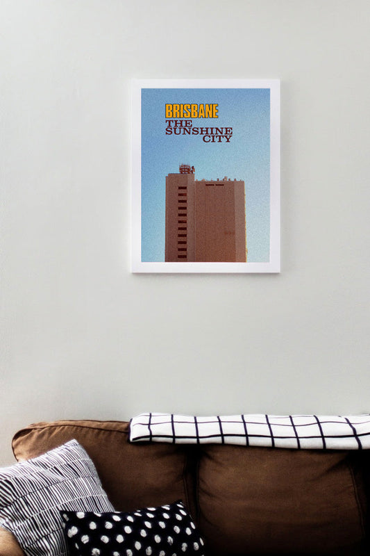 The Sunshine City A3 Art Print