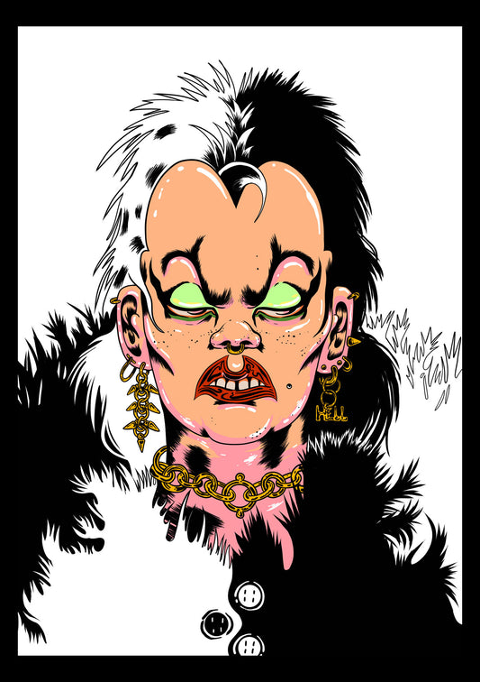 Cruella Art Print